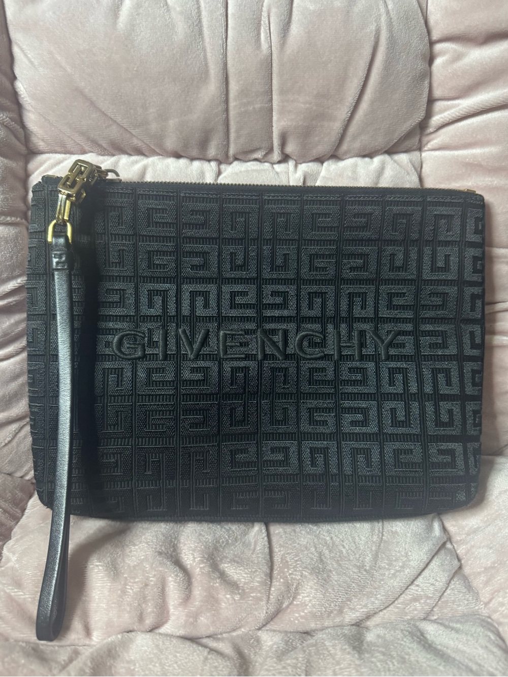Givenchy Denim Wristlet Clutch🔥
